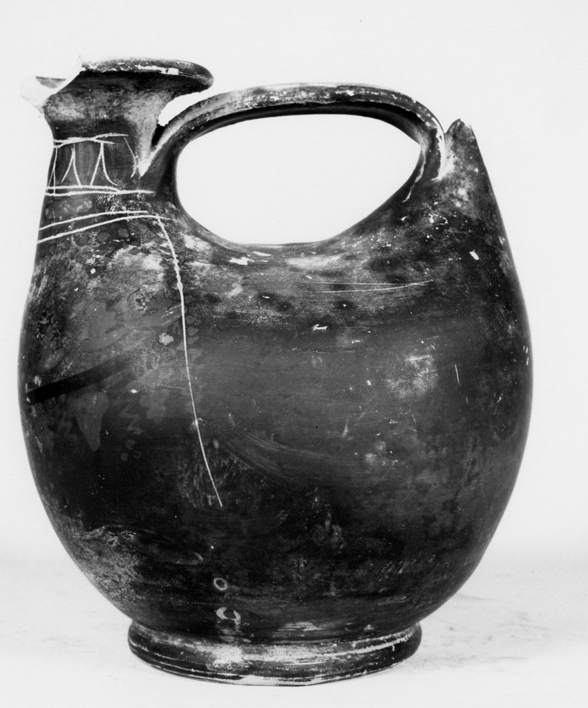 askos - produzione apula (fine sec. IV a.C)