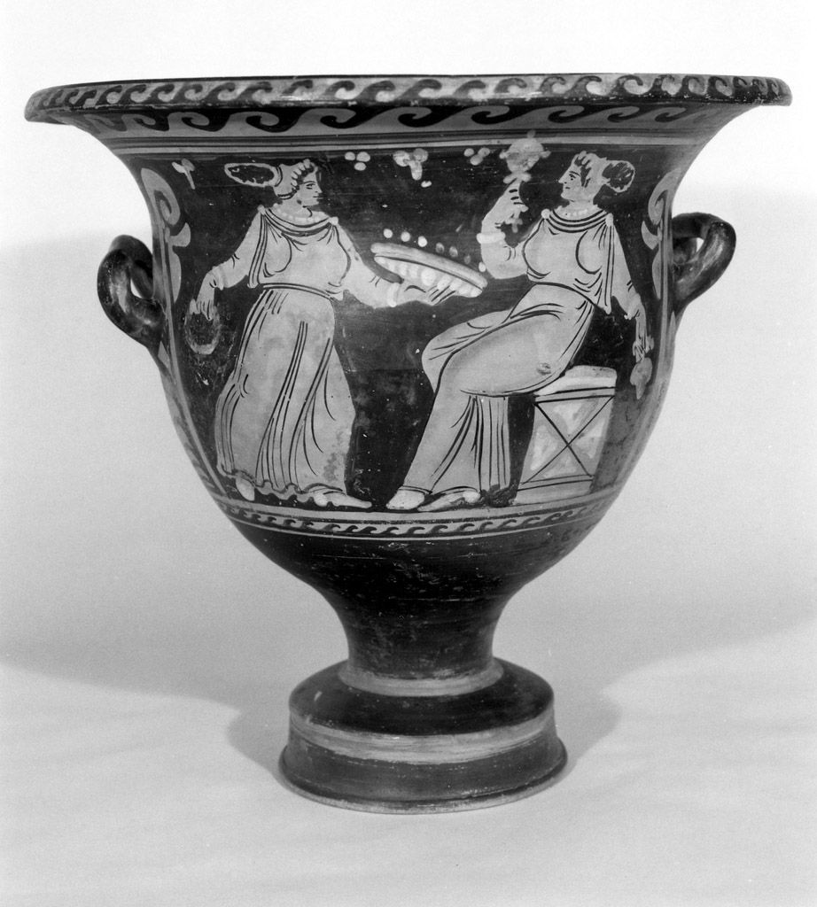 cratere a campana (ultimo quarto sec. IV a.C)