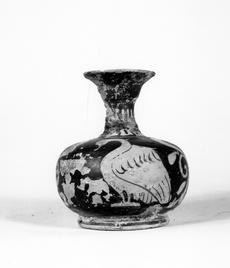 cigno (lekythos) - produzione apula (seconda metà sec. IV a.C)
