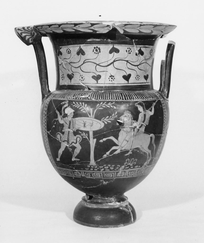 cratera a campana - produzione apula (prima metà sec. IV a.C)