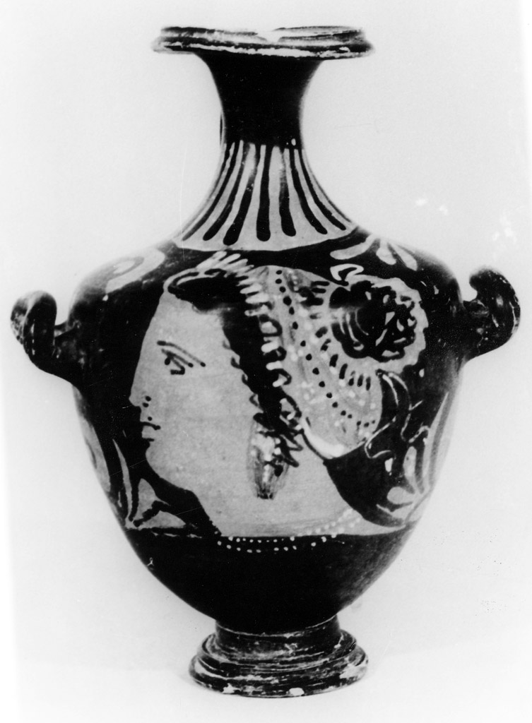 hydria - produzione apula (seconda metà sec. IV a.C)