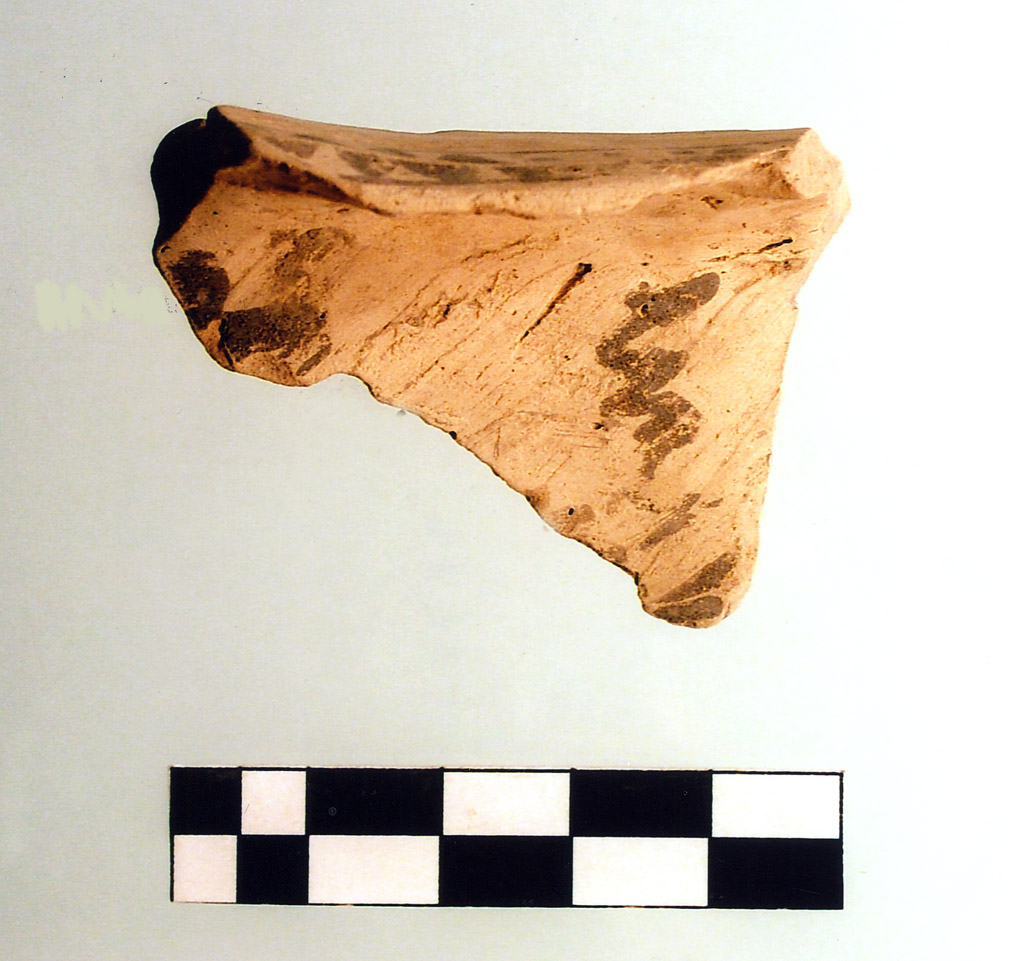 tazza/ frammento - Serra d' Alto (seconda metà IV millennio neolitico recente)