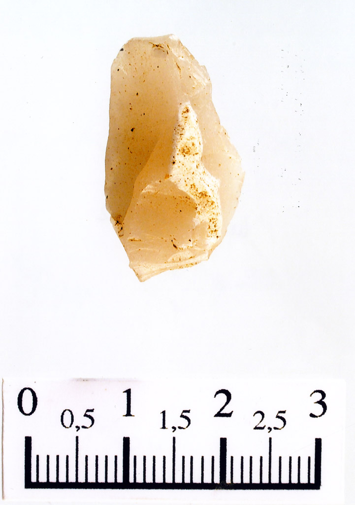 pezzo scagliato a bordo assottigliato - fase Rendina II (neolitico antico)