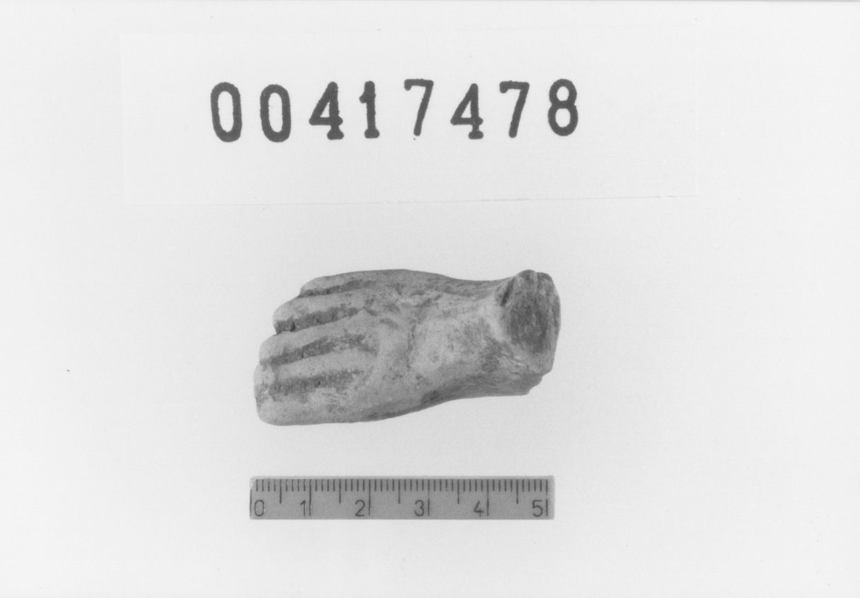 Arto inferiore destro (Votivo anatomico) (III a.C, II a.C)