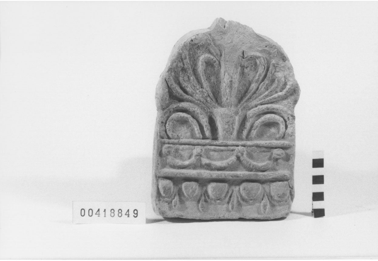 Antefissa, Pensebene - Sanzi Di Mino, tipo 181,1 (Età giulio-claudia)