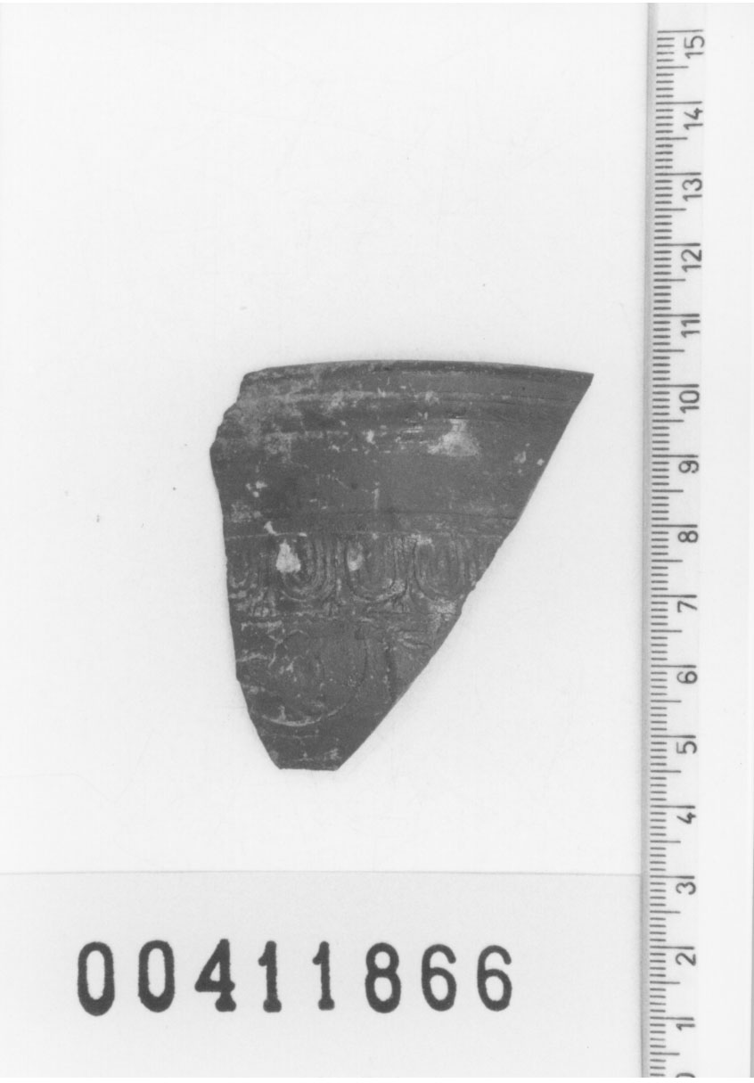 Orlo di coppa, Medri, tipo 1.3.2a (Seconda metÍ, Primo quarto I d.C, II d.C)