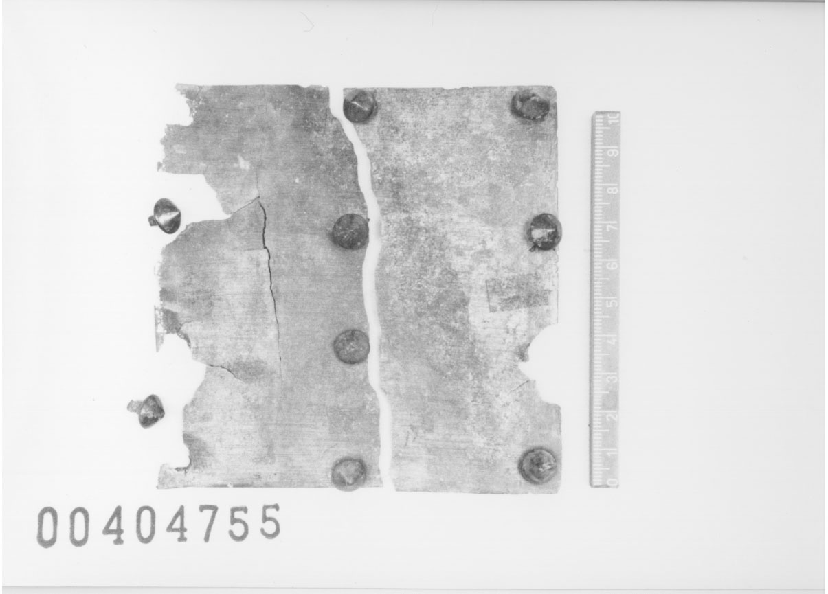 Placca di cinturone (Seconda metÍ, Prima metÍ VII a.C, VI a.C)