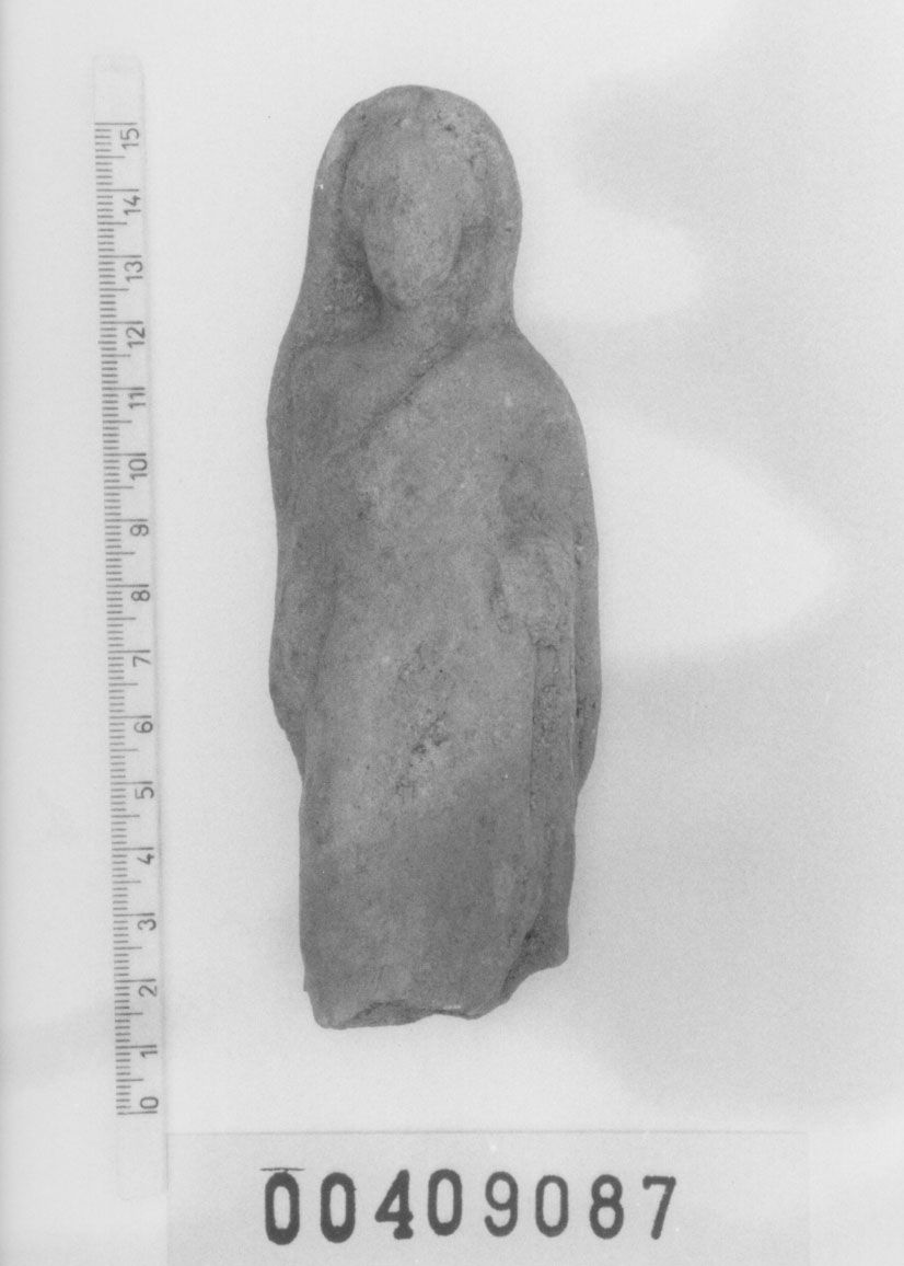 Figura maschile togata (Statuetta) (Fine IV a.C, III a.C, II a.C)