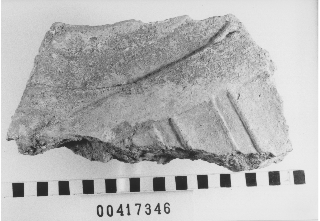 Lastra di rivestimento/ frammento (II a.C)