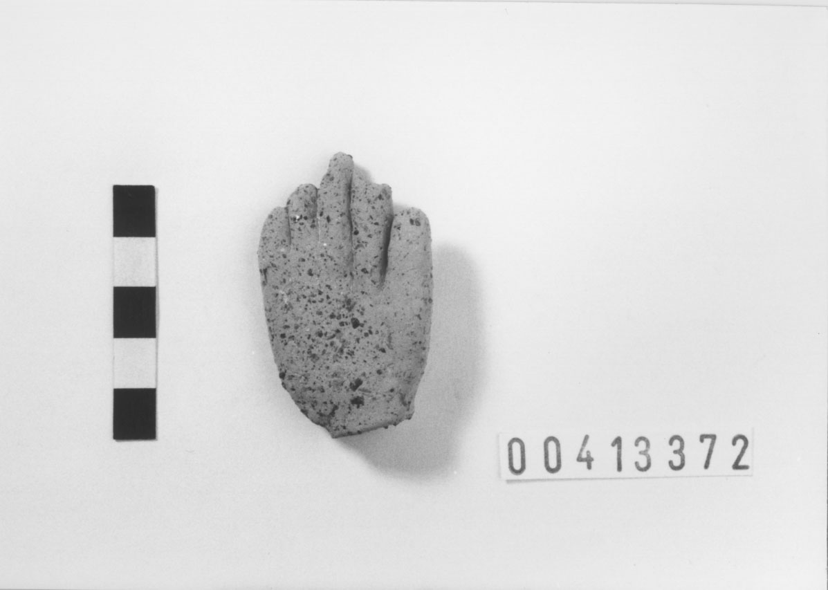 Mano destra (Votivo anatomico/ frammento) (III a.C, II a.C)