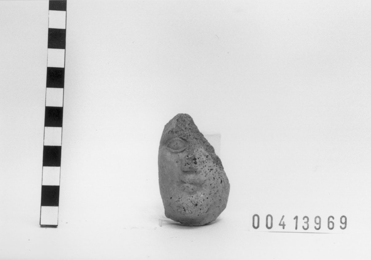 Figura maschile (Testa votiva, Marinucci tipo E I) (III a.C)