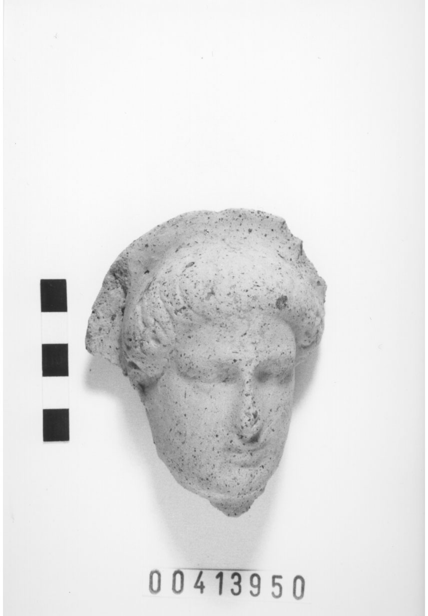 Figura femminile velata (Testa votiva) (III a.C, II a.C)