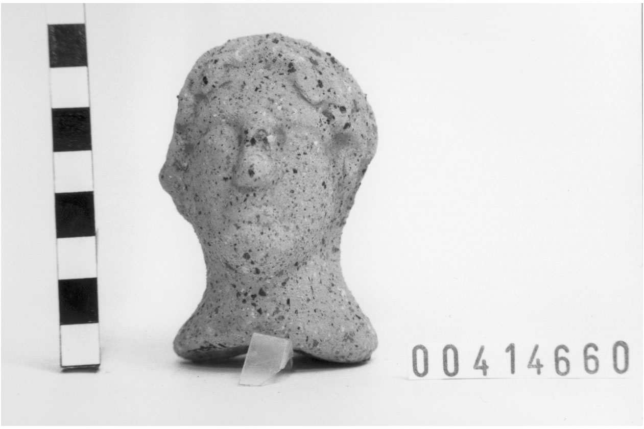 Figura maschile (Testa votiva) (III a.C)