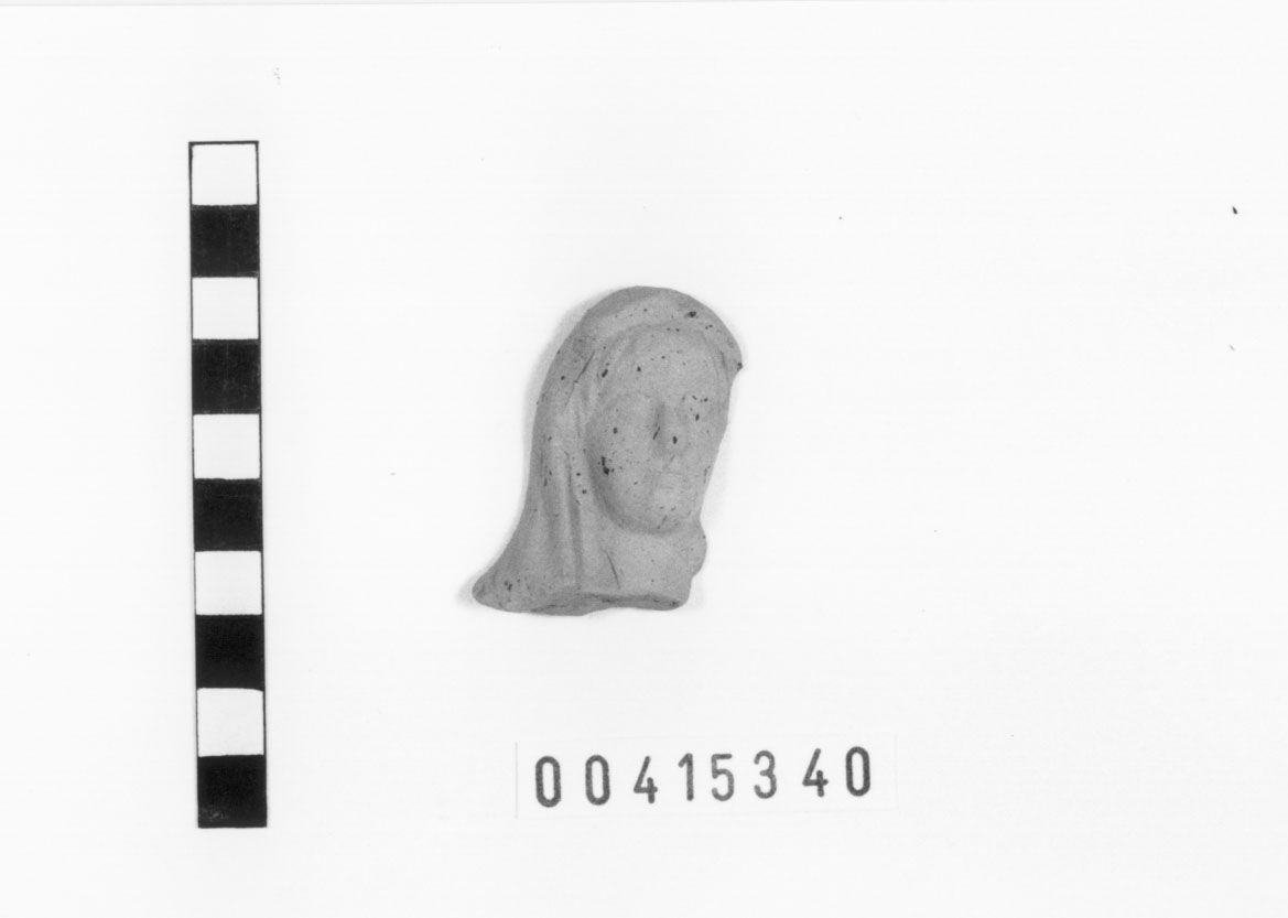 Figura maschile (Statuetta votiva/ frammento) (II a.C)