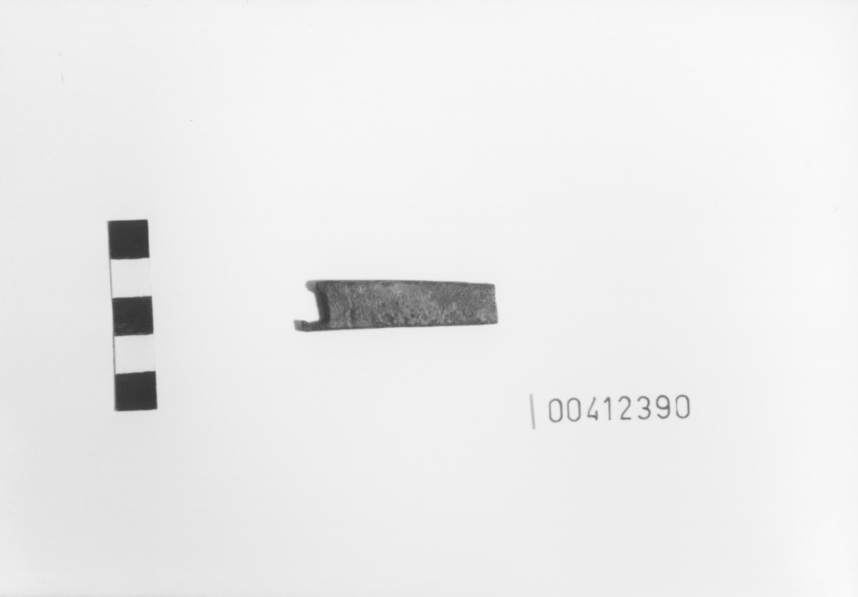 Stanghetta di serratura/ frammento 