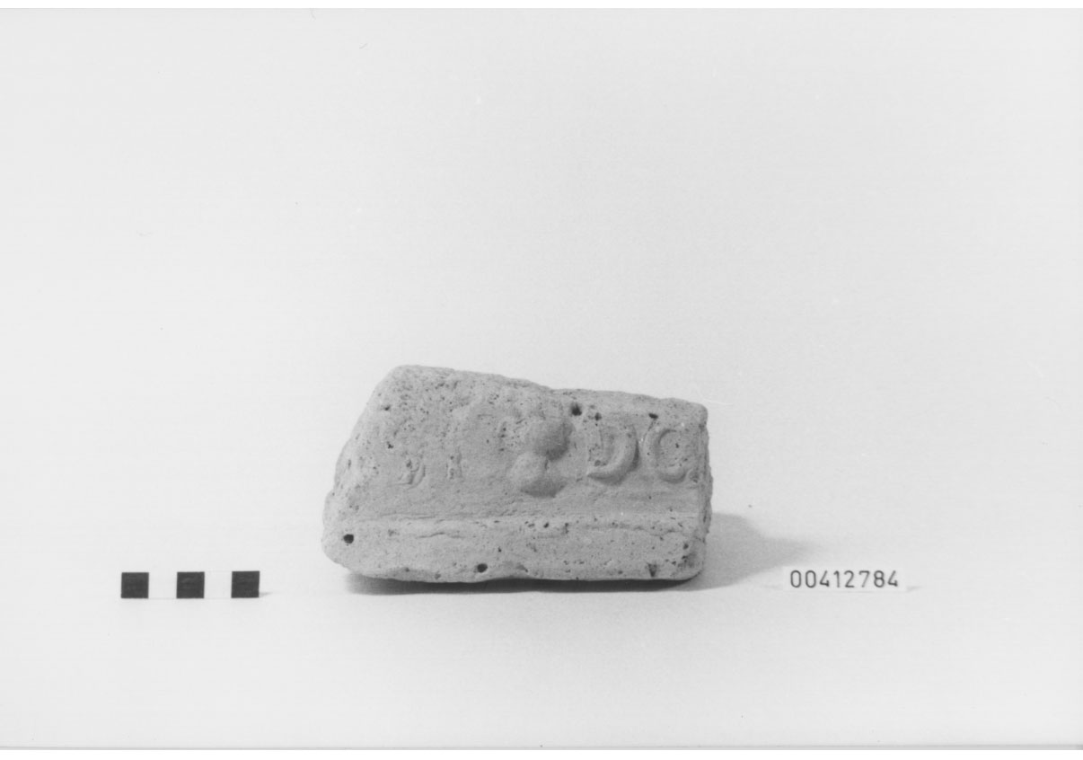 Lastra di rivestimento/ frammento (Fine I a.C, I d.C)