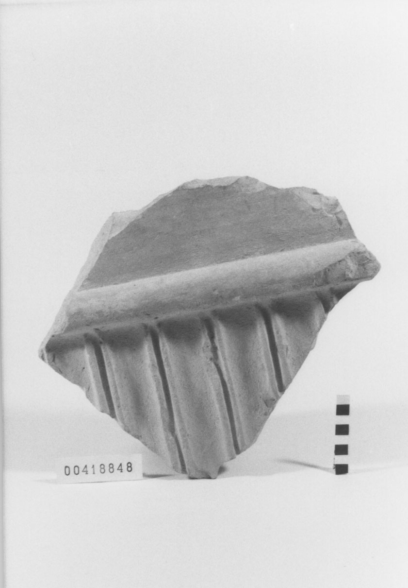 Sima frontonale/ frammento (III a.C, II a.C)