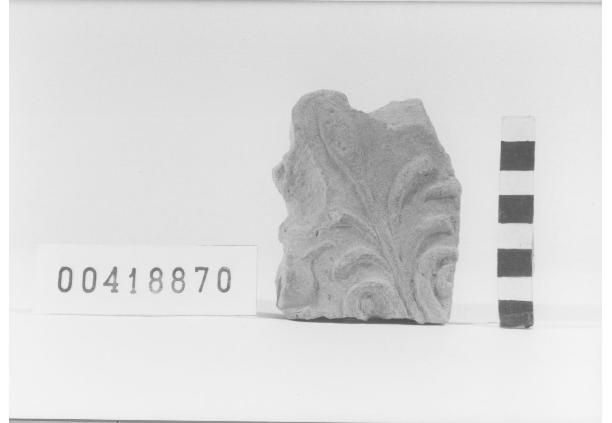 Lastra di rivestimento/ frammento (Fine III a.C)