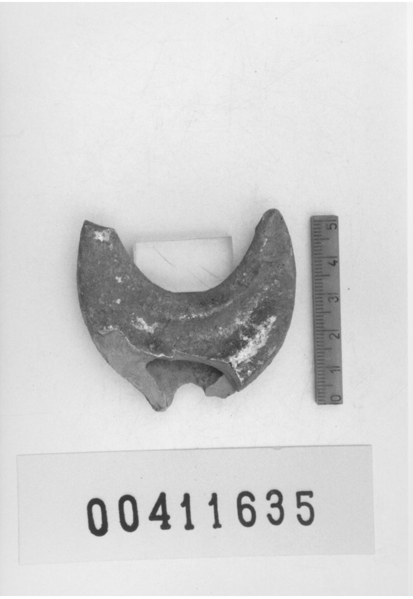 Ansa di lucerna a volute (Inizio I d.C, II d.C)