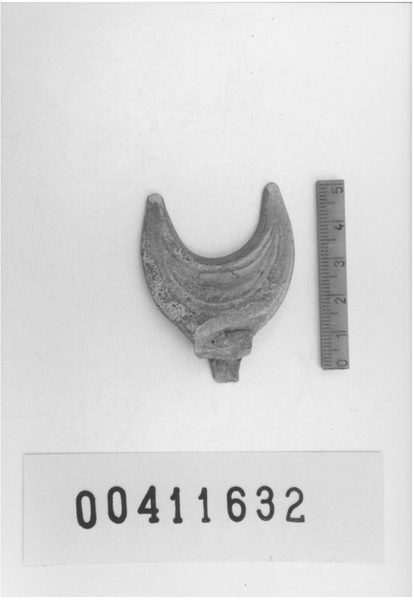 Ansa di lucerna a volute (Inizio I d.C, II d.C)