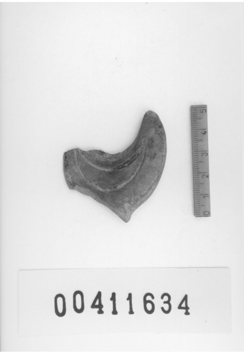 Ansa di lucerna a volute (Inizio I d.C, II d.C)