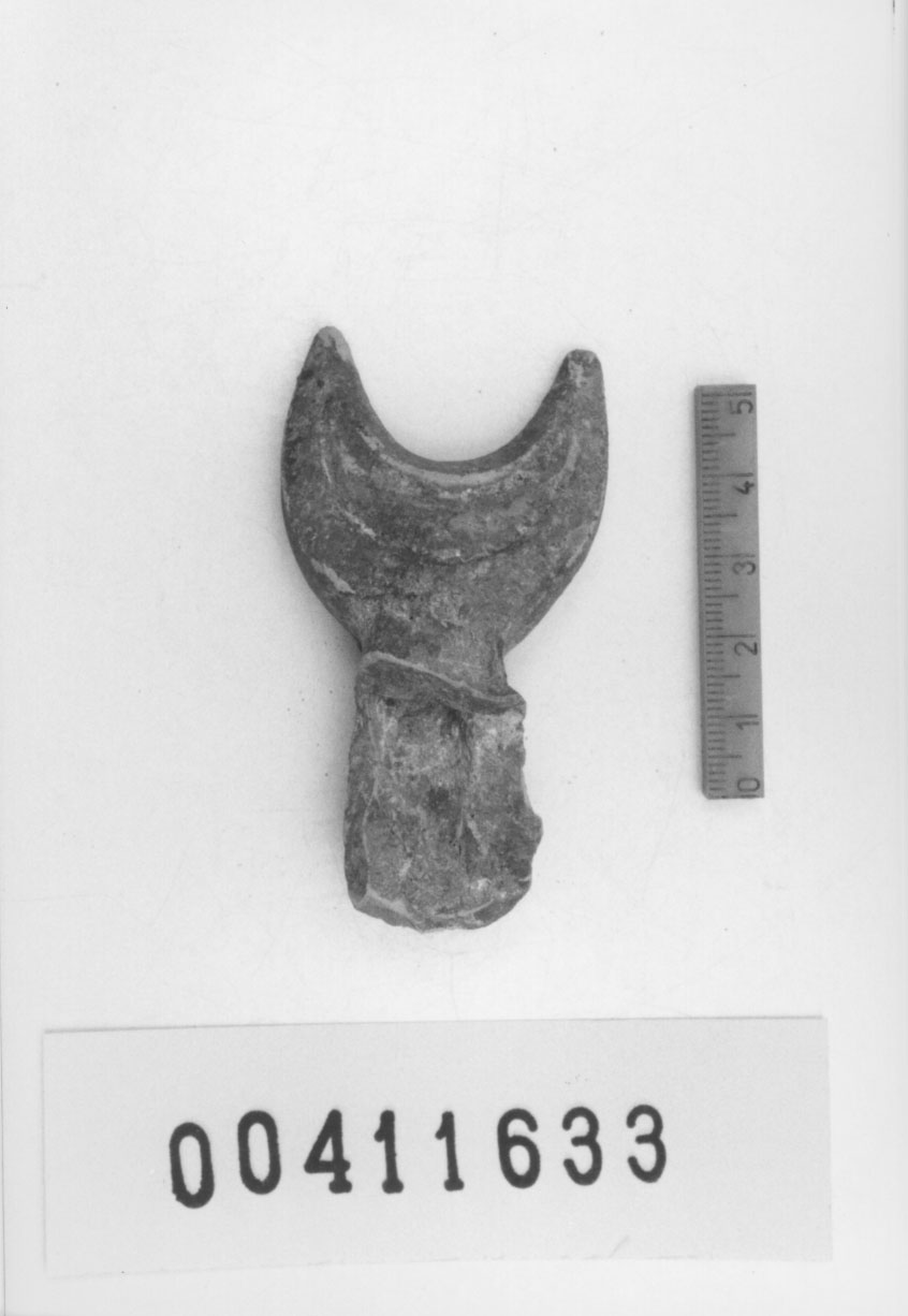 Ansa di lucerna a volute (Inizio I d.C, II d.C)