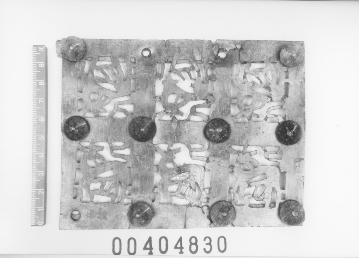 Placca di cinturone (Seconda metÃ, Prima metÃ VII a.C, VI a.C)