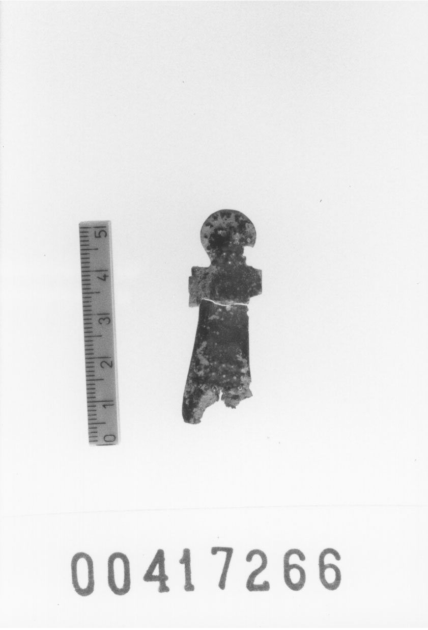 Figura antropomorfa (Lamina) (Fine VI a.C, V a.C)