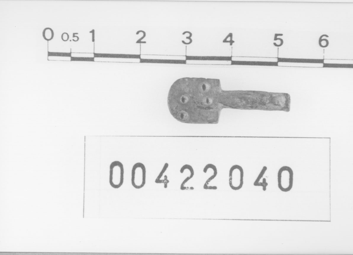 Elemento di fibbia (?) (VI d.C)