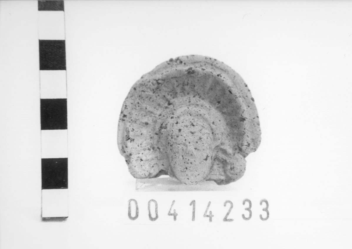 Figura maschile (Statuetta votiva/ frammento) (III a.C, II a.C)