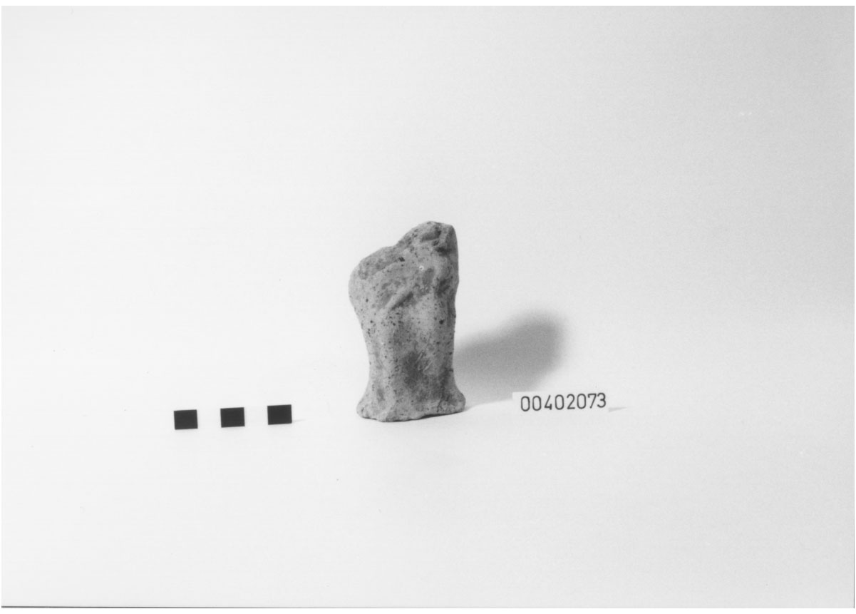 Religione romana: pratiche rituali: Kourotrophos (Statuetta votiva/ frammento) (II a.C, I a.C)