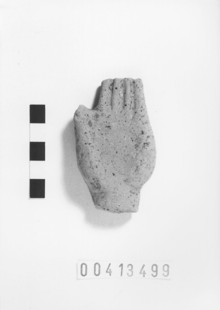 Mano sinistra (Votivo anatomico/ frammento) (III a.C, II a.C)