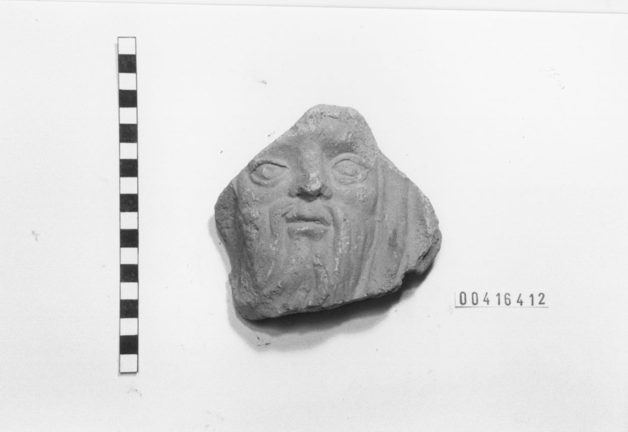 Satiro (Antefissa (?)/ frammento) (II a.C, I a.C)