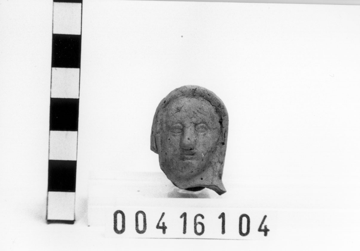 Figura maschile (Statuetta votiva/ frammento) (II a.C)