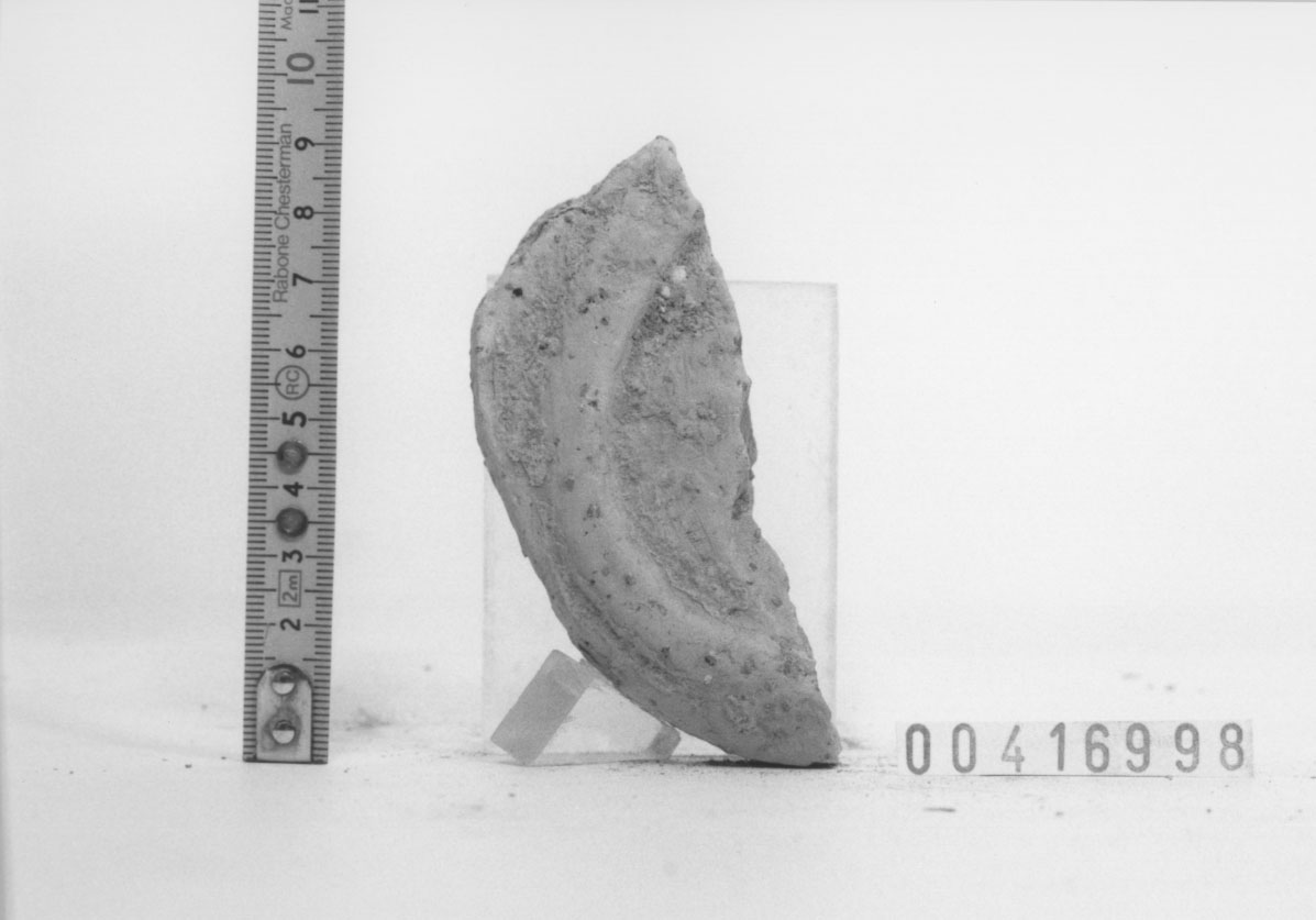 Lastra di rivestimento/ frammento (II a.C, I a.C)