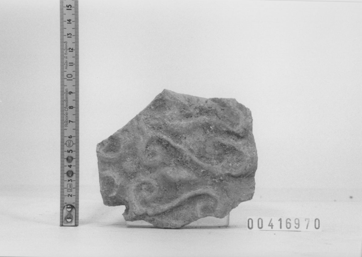 Lastra di rivestimento/ frammento (II a.C, I a.C)