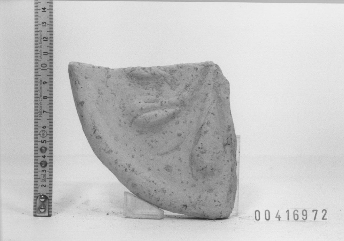 Lastra di rivestimento/ frammento (III a.C, II a.C)