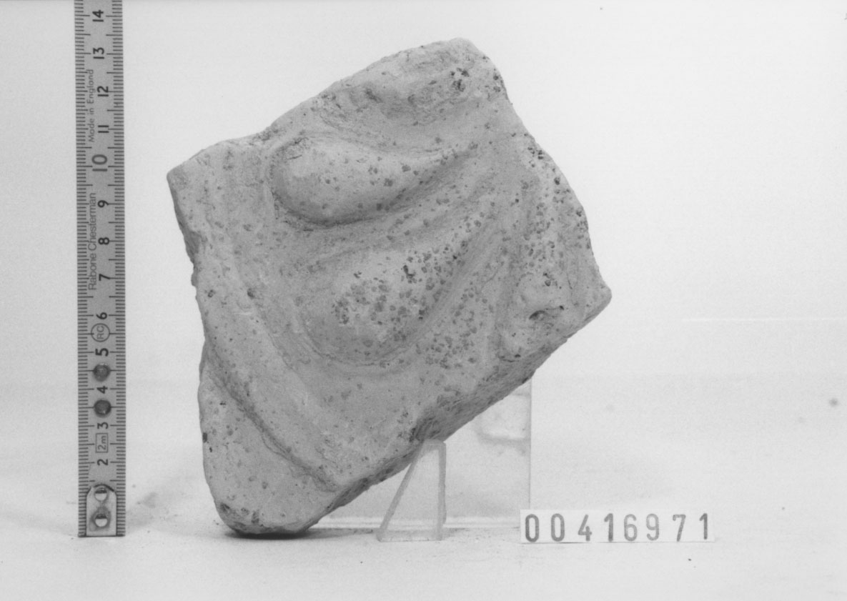 Lastra di rivestimento/ frammento (III a.C, II a.C)