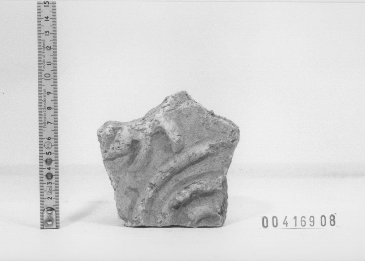 Lastra di rivestimento/ frammento (III a.C, II a.C)