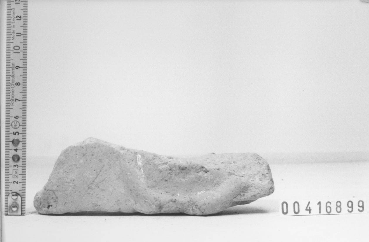 Lastra di rivestimento/ frammento (II a.C, I a.C)