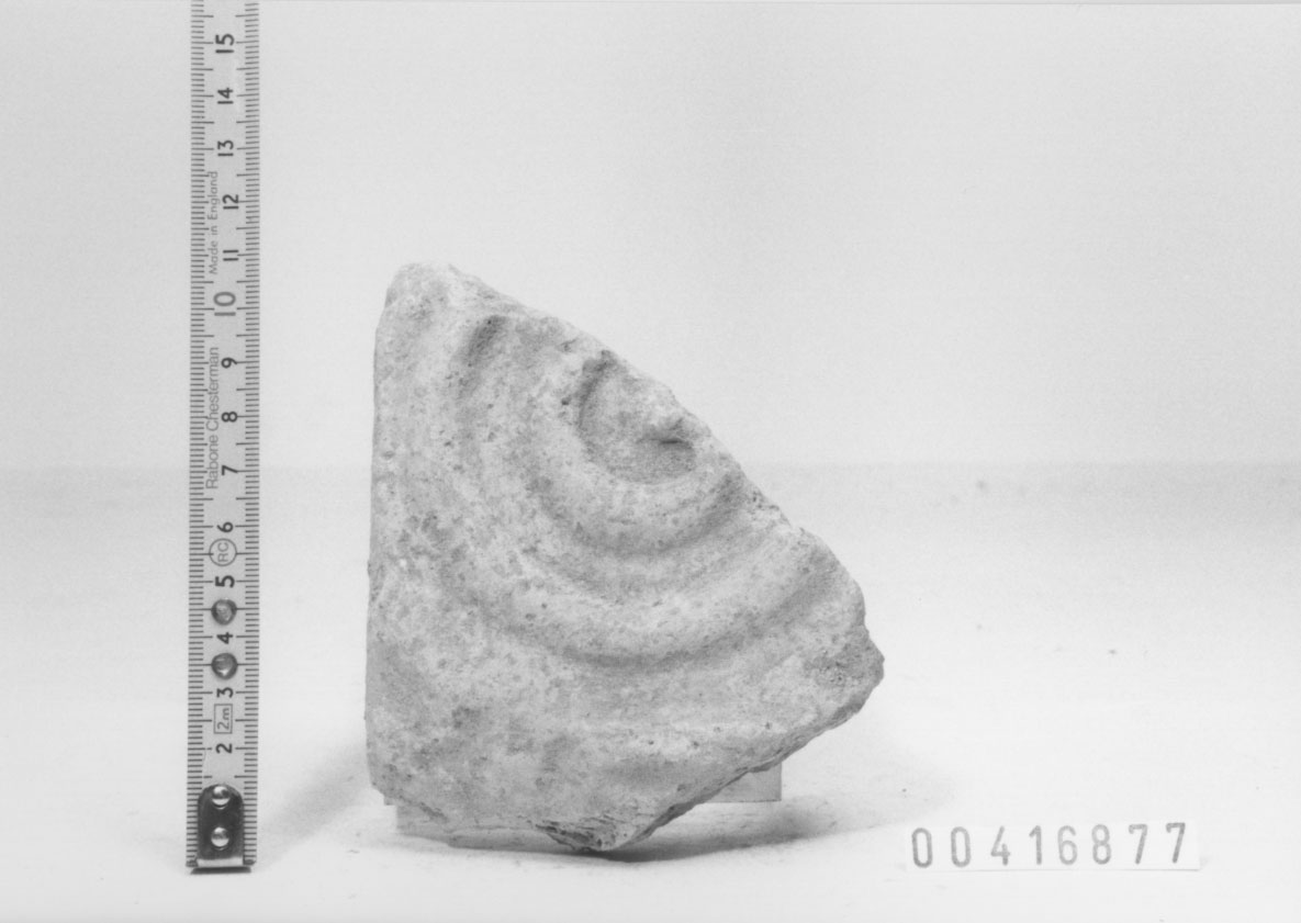 Lastra di rivestimento/ frammento (II a.C, I a.C)