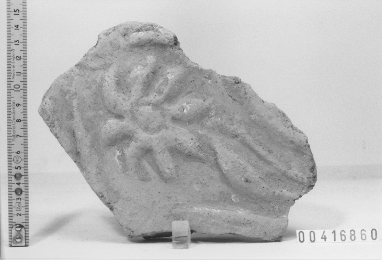 Lastra di rivestimento/ frammento (III a.C, II a.C)