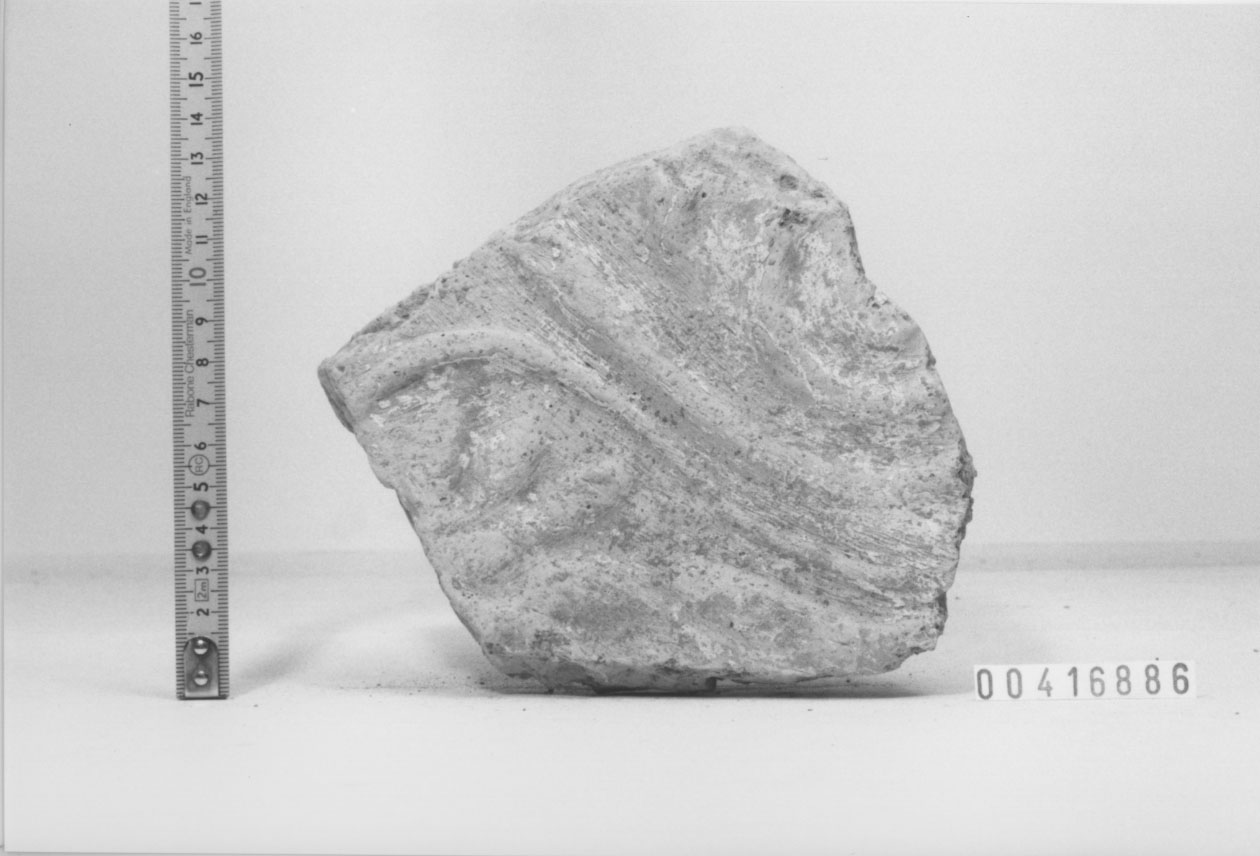 Lastra di rivestimento/ frammento (III a.C, II a.C)