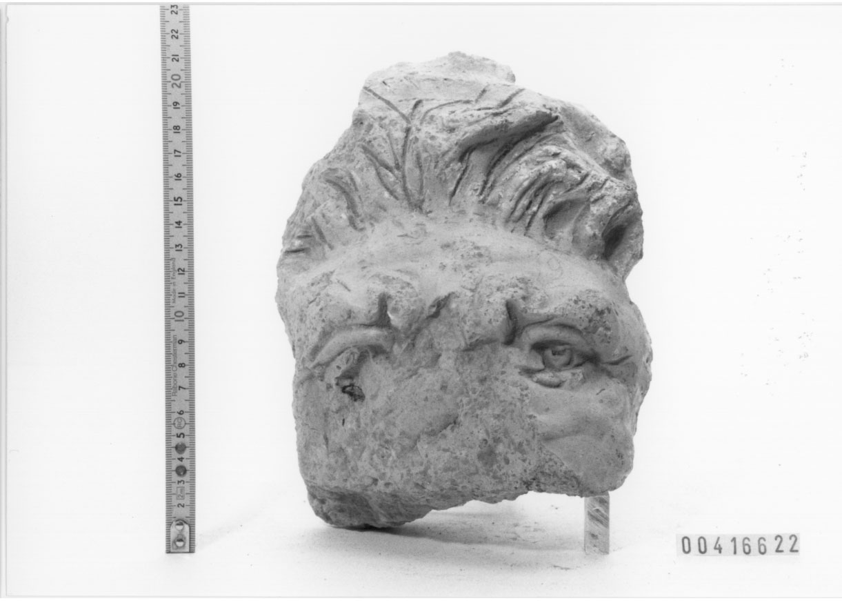 Leone (Lastra di rivestimento/ frammento) (III a.C, II a.C)