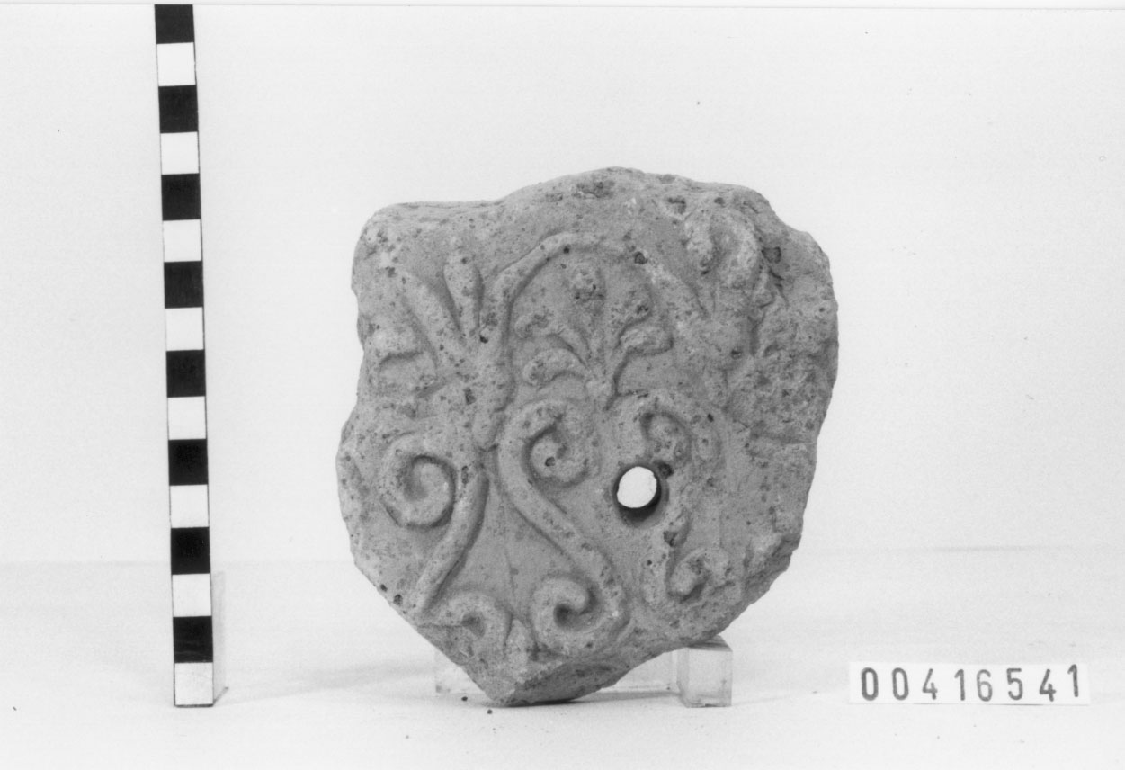 Lastra di rivestimento/ frammento (III a.C, II a.C)