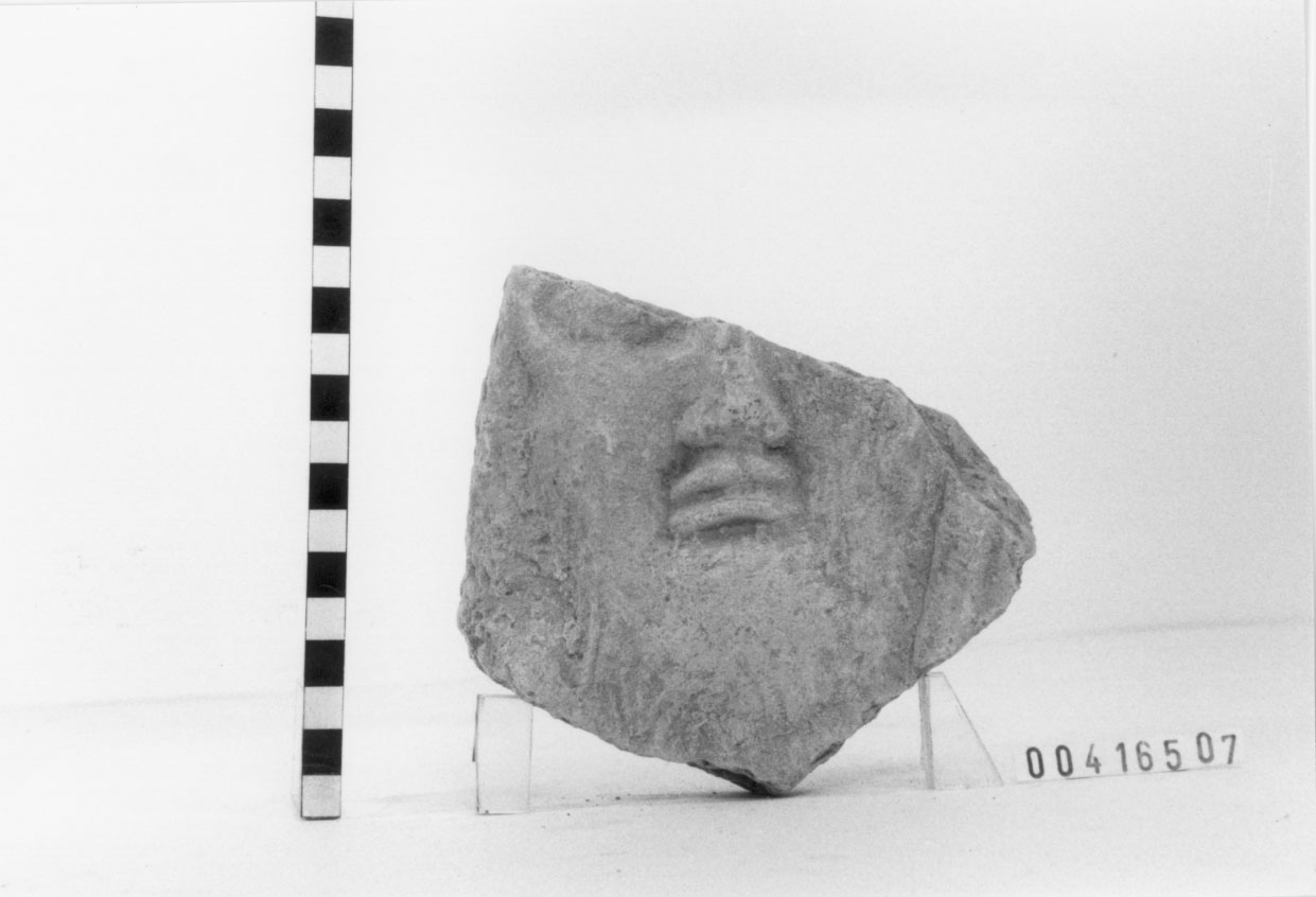 Mitologia greco-romana: Sileno (Antefissa (?)/ frammento) (III a.C, II a.C)