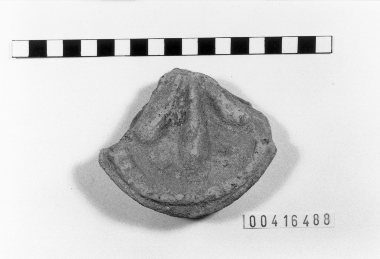 Lastra di rivestimento/ frammento (III a.C, II a.C)