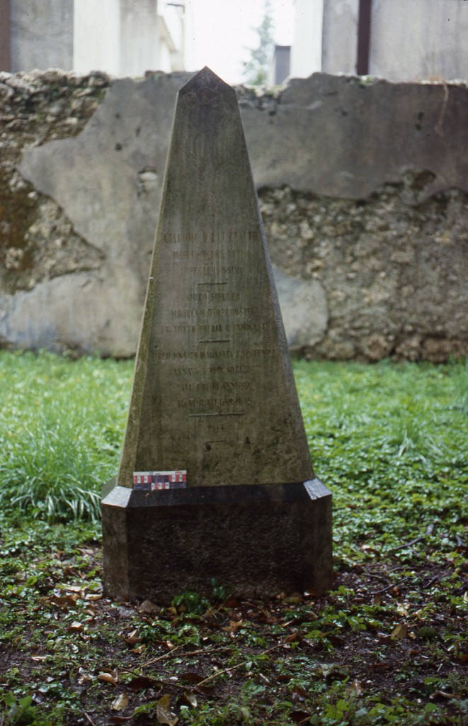 monumento funebre - ambito ebraico (XIX)