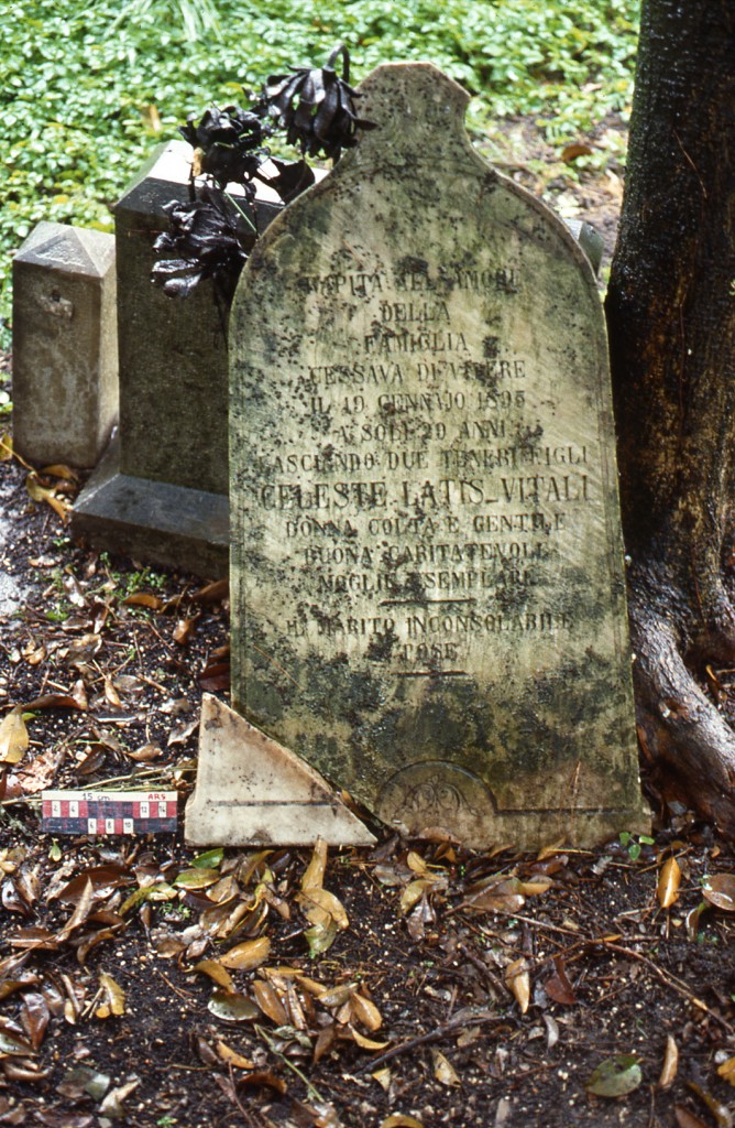 stele funeraria - ambito ebraico (XIX)