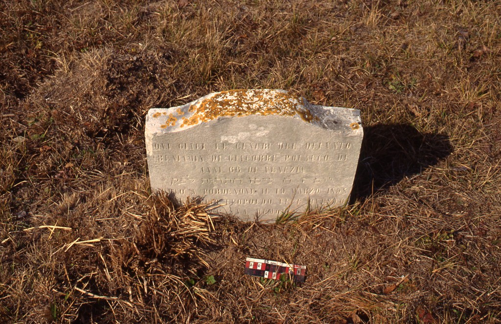 stele funeraria - ambito ebraico (XIX)